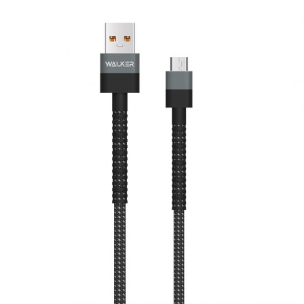 USB-кабель Walker C700 (1m) (Type-C) (Чёрный)