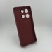 Силіконовий чохол iNavi Color для Xiaomi Redmi Note 13 4G (Бордовий)