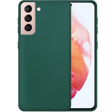 Силикон Original 360 Case Samsung Galaxy S21 (Тёмно-зелёный)