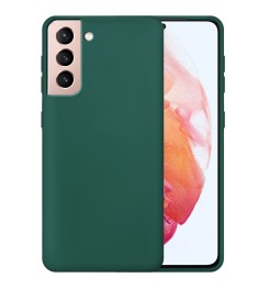 Силикон Original 360 Case Samsung Galaxy S21 (Тёмно-зелёный)