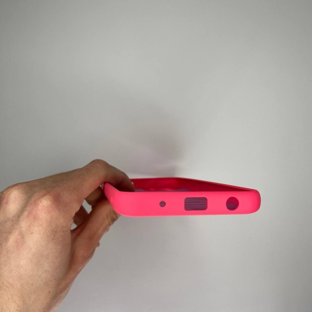 Силікон Original 360 Чохол Лого Xiaomi Redmi A2  /  A1 (ShutCam) (Малиновий)