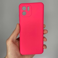 Силікон Original 360 Чохол Лого Xiaomi Redmi A2  /  A1 (ShutCam) (Малиновий)