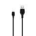 USB-кабель XO NB103 (2m) (MicroUSB) (Чорний)