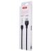 USB-кабель XO NB103 (2m) (MicroUSB) (Чорний)