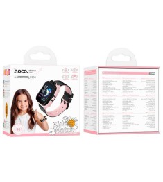 Дитячий смарт-годинник Hoco Y104 4G GPS (Рожевий)