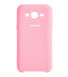 Силикон Original Case Samsung Galaxy J5 (2015) J500 (Розовый)