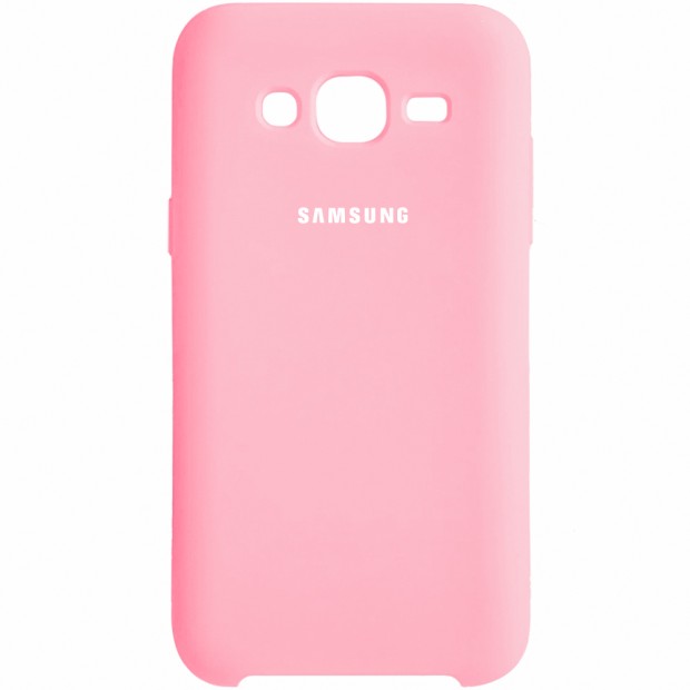 Силикон Original Case Samsung Galaxy J5 (2015) J500 (Розовый)