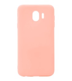 Силіконовий чохол iNavi Color для Samsung Galaxy J4 (2018) J400 (рожевий)