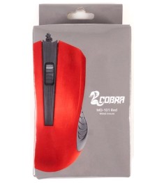 Провідна миша Cobra MO-101 (червона)