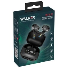 Беспроводные наушники-гарнитура вакуумные Walker WTS-31 (Black), Харьков, Киев, Украинга