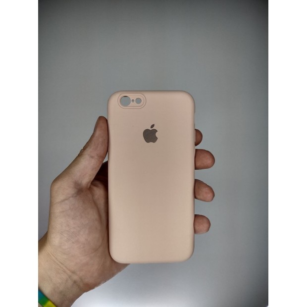 Силіконовий чохол Original RoundCam для Apple iPhone 6  /  6s (08) Рожевий пісок