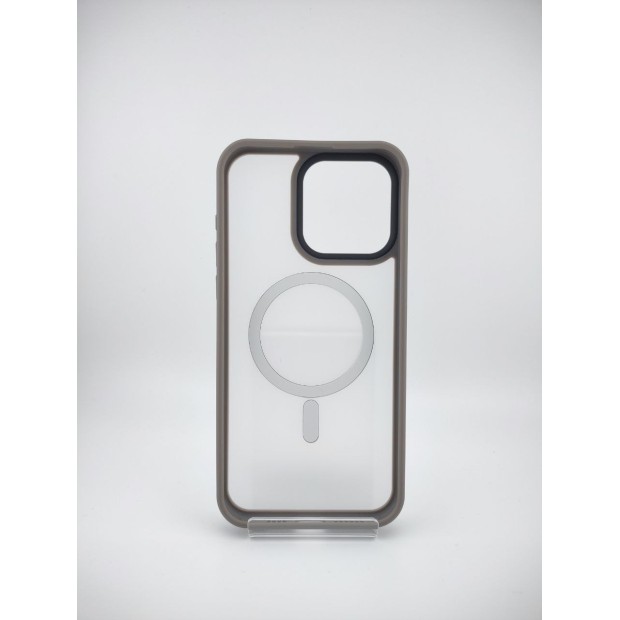 Чохол WAVE Matte Insane Case з MagSafe для iPhone 15 Pro Max (Сірий)