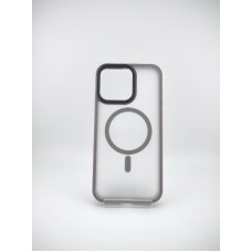 Чохол WAVE Matte Insane Case з MagSafe для iPhone 15 Pro Max (Сірий)