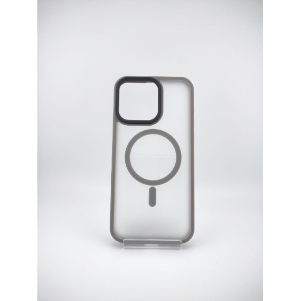 Чохол WAVE Matte Insane Case з MagSafe для iPhone 15 Pro Max (Сірий)