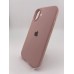 Силіконовий оригінальний чохол круглої форми для Apple iPhone 16 Plus (08) у кольорі рожевий пісок.