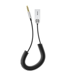 USB-адаптер Bluetooth Приймач Baseus BA01 CABA01-01 USB3.0 - 3.5мм (Чорний) (Зни..