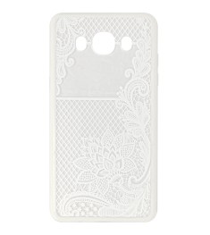 Силикон Pattern Samsung Galaxy J2 (2016) j200 (Белый)