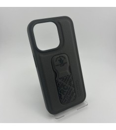 Case Polo Blaise Leather Apple iPhone 15 Pro (Grey)