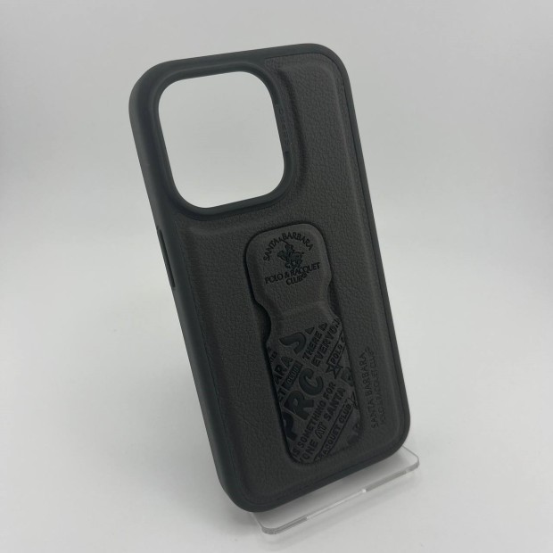 Case Polo Blaise Leather Apple iPhone 15 Pro (Grey)