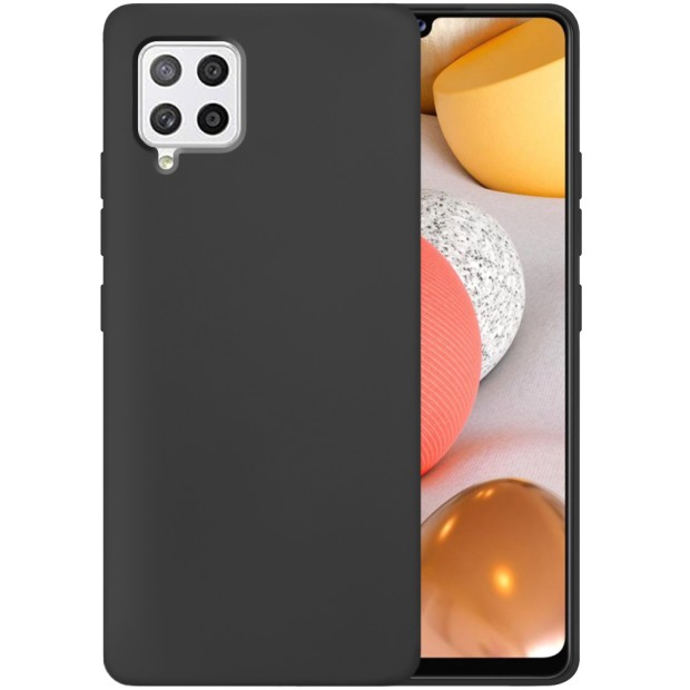 Силіконовий Original 360 чохол для Samsung Galaxy A42 (Чорний)