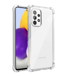 Силікон 6D для Samsung Galaxy A72 (2021) (Прозорий)