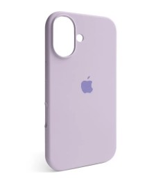 Силіконовий чохол Original Round для Apple iPhone 17 (71) Світлий Гліциній