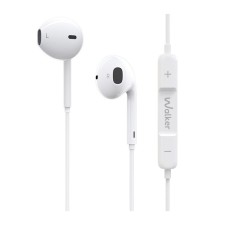 Проводные наушники-гарнитура вкладыши Walker i920 (Lightning) (Белый)