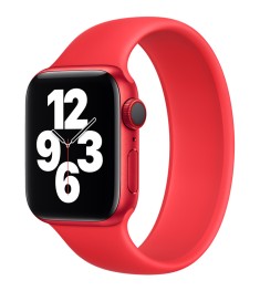 Ремешок Silicone Apple Watch Solo Loop (S) 42 / 44 mm (Red)
