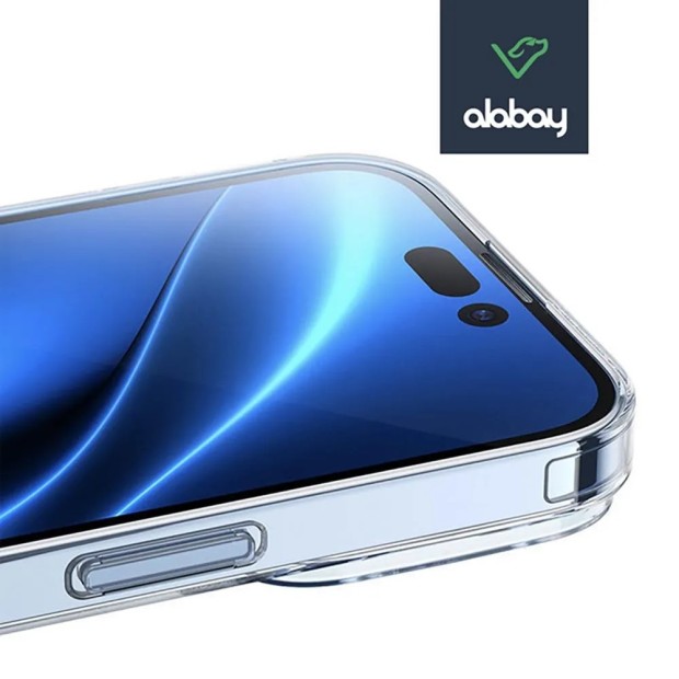 Силіконовий чохол Alabay для Apple iPhone 16 (Прозорий)