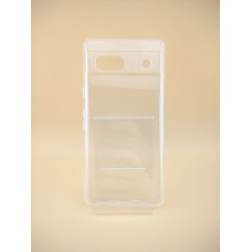 Силикон WS Google Pixel 7a (ShutCam) (Прозрачный)