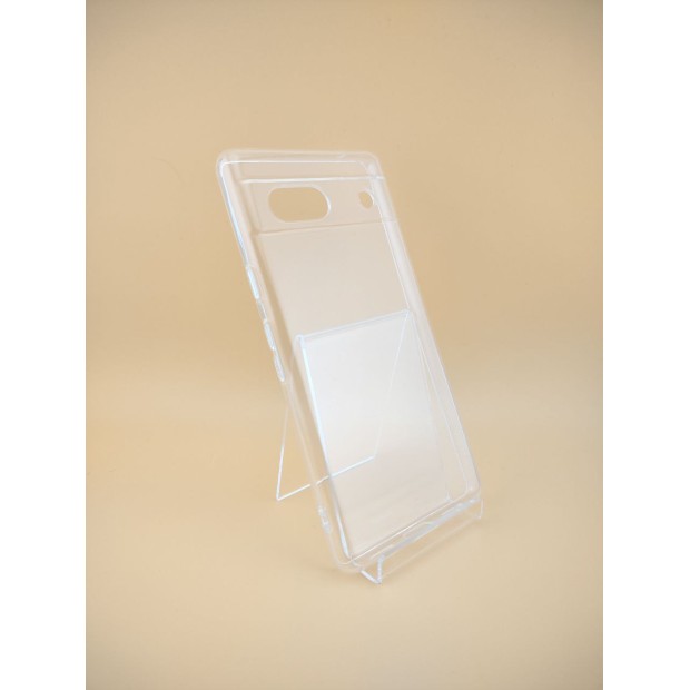 Силіконовий чохол WS Google Pixel 7a (ShutCam) (Прозорий)