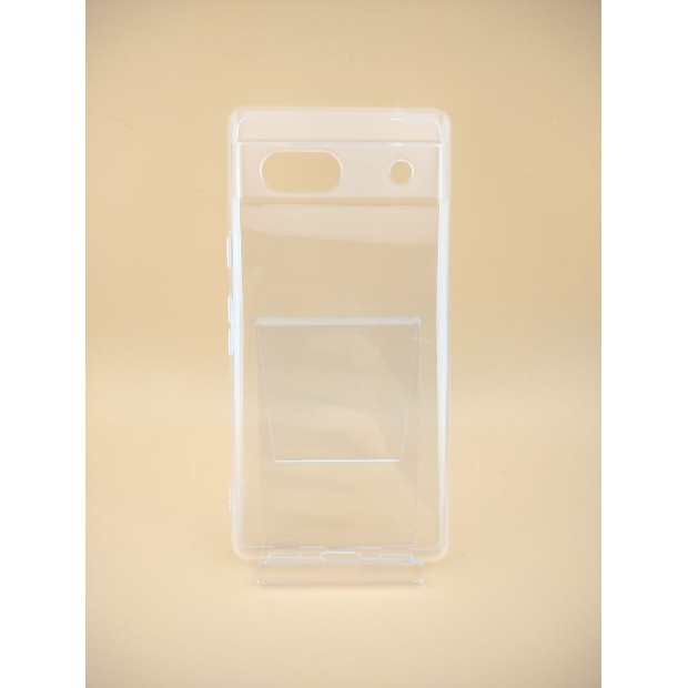 Силіконовий чохол WS Google Pixel 7a (ShutCam) (Прозорий)