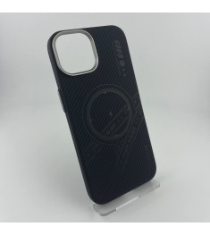 Case Blueo All-Inclusive Aramid Fiber MagSafe for Apple iPhone 15 (Black)