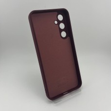 Силикон Original Samsung Galaxy A55 (ShutCam) (Бордовый)