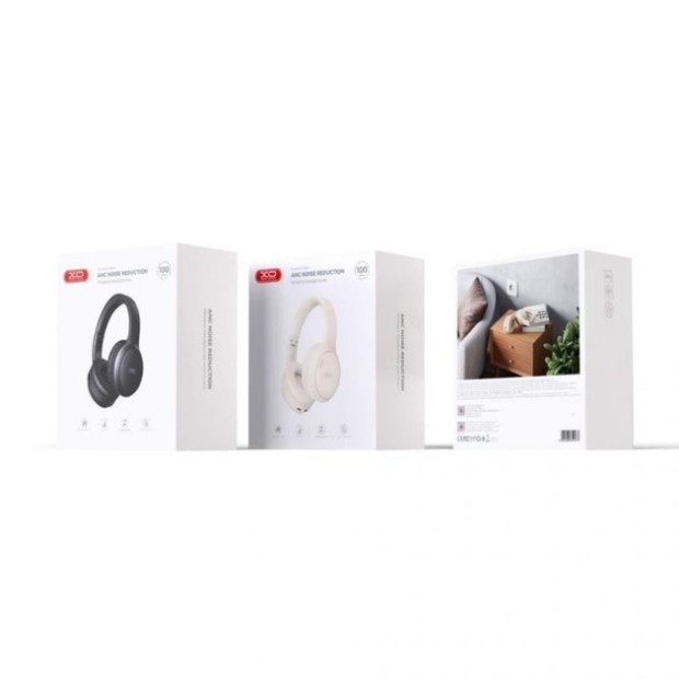 Беспроводные накладные наушники-гарнитура XO BE41 ANC (White)