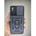 Чохол-накладка Ring Serge Armor Case для Xiaomi Redmi 9A (з захистом камери) (Синій)