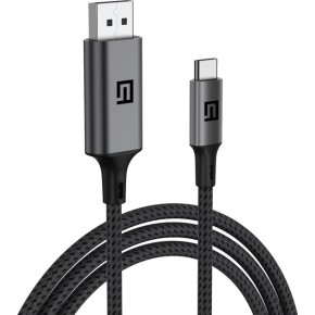 Кабель ArmorStandart Type-C DisplayPort 4K 60Hz (2m) (Black) AR