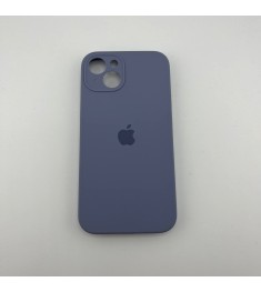 Силіконовий оригінальний чохол RoundCam для Apple iPhone 13 (42) Shadow Blue.