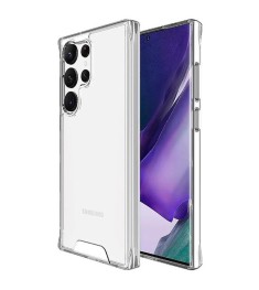 Силіконовий чохол Space Case 3D для Samsung Galaxy S24 Ultra (Прозорий)