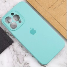 Силикон Original RoundCam Case Apple iPhone 13 Pro (49) Aquamarine