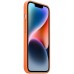 Чехол Leather Case with Magsafe Apple IPhone 14 (Orange) M