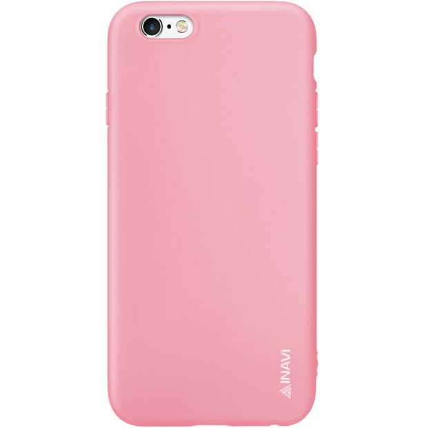Силикон iNavi Color Apple iPhone 6 / 6s (розовый)