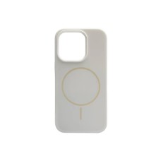 Силикон Original Round Case with MagSafe Apple iPhone 15 Pro Max (17) Antique White