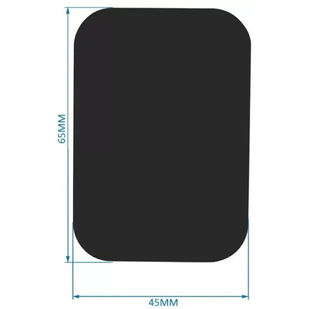 Пластина для магнитного держателя (Прямоугольник)