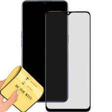 Защитное стекло 5D Matte Ceramic Oppo Reno3 Black