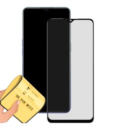 Защитное стекло 5D Matte Ceramic Oppo Reno3 Black