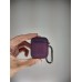 Чехол для наушников Full Silicone Case with Microfiber Apple AirPods (Dark Grape)