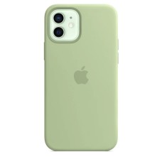 Силіконовий оригінальний чохол круглої форми для Apple iPhone 13 mini (61) Авокадо зелений