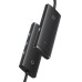 USB HUB Адаптер Baseus Lite Series (USB на 4USB3.0) (0,25м) (Чорний) WKQX030001