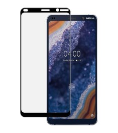 Захисне скло 3D для Nokia 9 Чорне